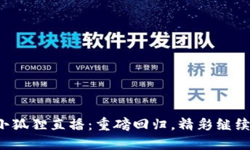 小狐狸直播：重磅回归，精彩继续！